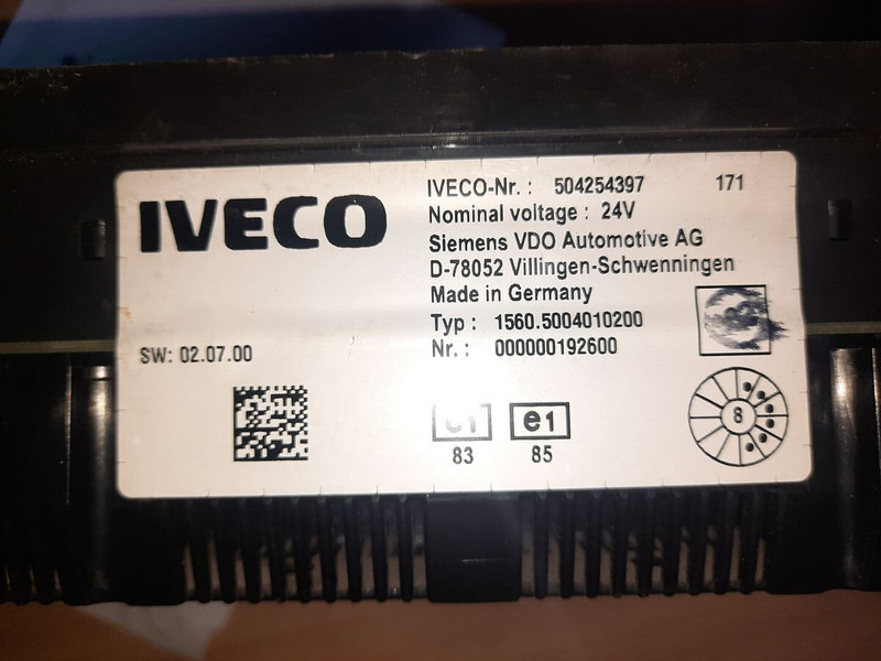 Iveco климат контроль Iveko - Komandna tabla: slika 3 Iveco климат контроль Iveko - Komandna tabla: slika 3