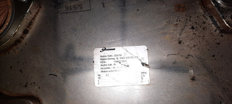 Modine -Teinr - Hladnjak ulja: slika 2 Modine -Teinr - Hladnjak ulja: slika 2