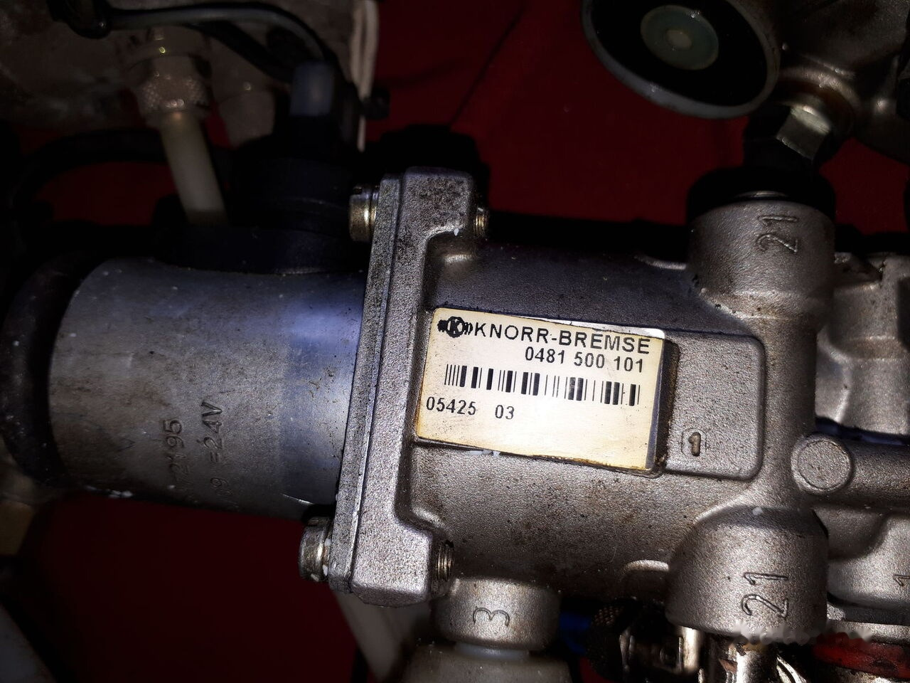 Scania Knorr- Bremz 0486203025. 4800010110.486200008.486203033 Scania Volvo - Kočioni ventil za Kamion: slika 3 Scania Knorr- Bremz 0486203025. 4800010110.486200008.486203033 Scania Volvo - Kočioni ventil za Kamion: slika 3