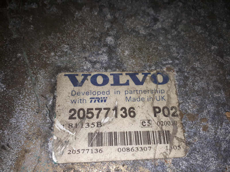 Volvo 20995091 P02. 20577136 P02 20582962 P05. - Upravljačka jedinica: slika 5 Volvo 20995091 P02. 20577136 P02 20582962 P05. - Upravljačka jedinica: slika 5