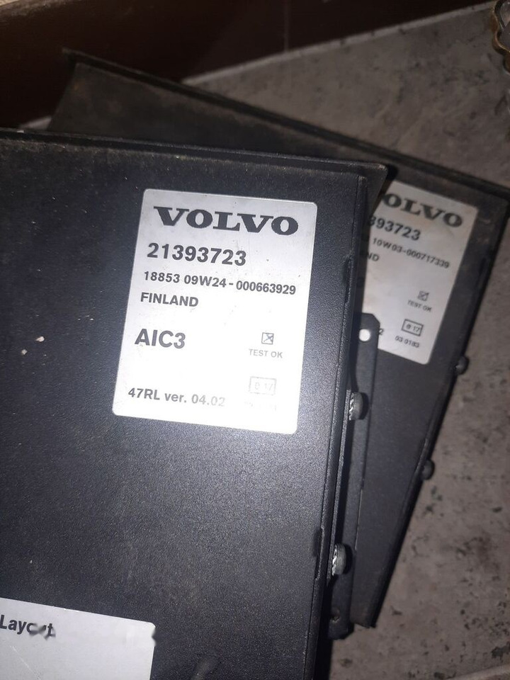 Volvo-ABG TH Trafik Hogtlare AB TH810F Volvo - Upravljačka jedinica za Autobus: slika 3 Volvo-ABG TH Trafik Hogtlare AB TH810F Volvo - Upravljačka jedinica za Autobus: slika 3