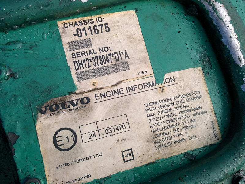 Volvo B12m - Upravljačka jedinica: slika 1 Volvo B12m - Upravljačka jedinica: slika 1