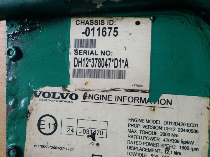 Volvo B12m - Upravljačka jedinica: slika 5 Volvo B12m - Upravljačka jedinica: slika 5