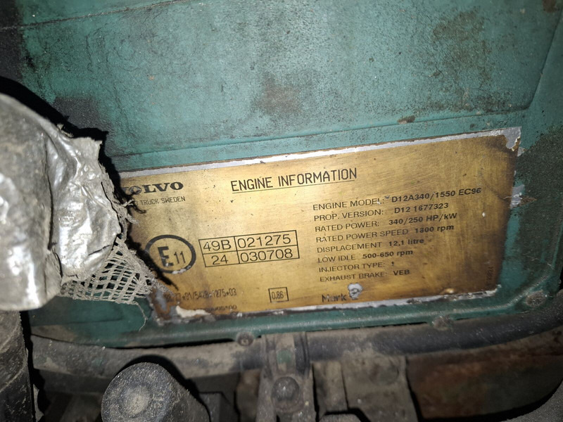 Volvo D12A - Motor: slika 3 Volvo D12A - Motor: slika 3