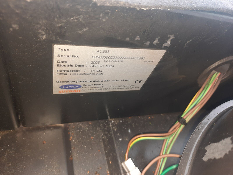 Deo klima uređaja Volvo b12: slika 10 Deo klima uređaja Volvo b12: slika 10