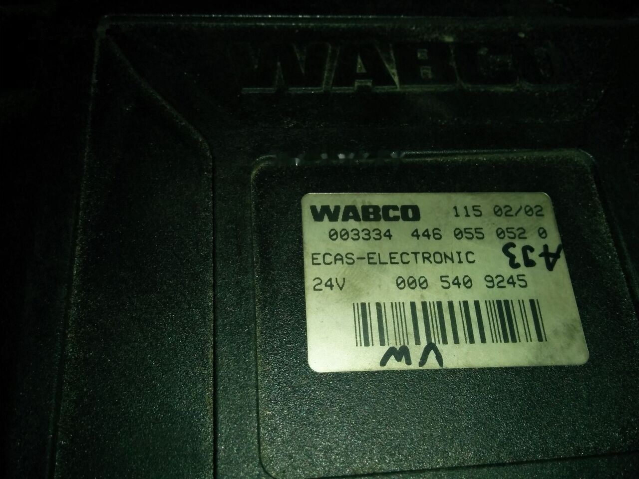 WABCO 4460550520.\FLO Control 22123A24\0839W3 - Upravljačka jedinica za Autobus: slika 4 WABCO 4460550520.\FLO Control 22123A24\0839W3 - Upravljačka jedinica za Autobus: slika 4