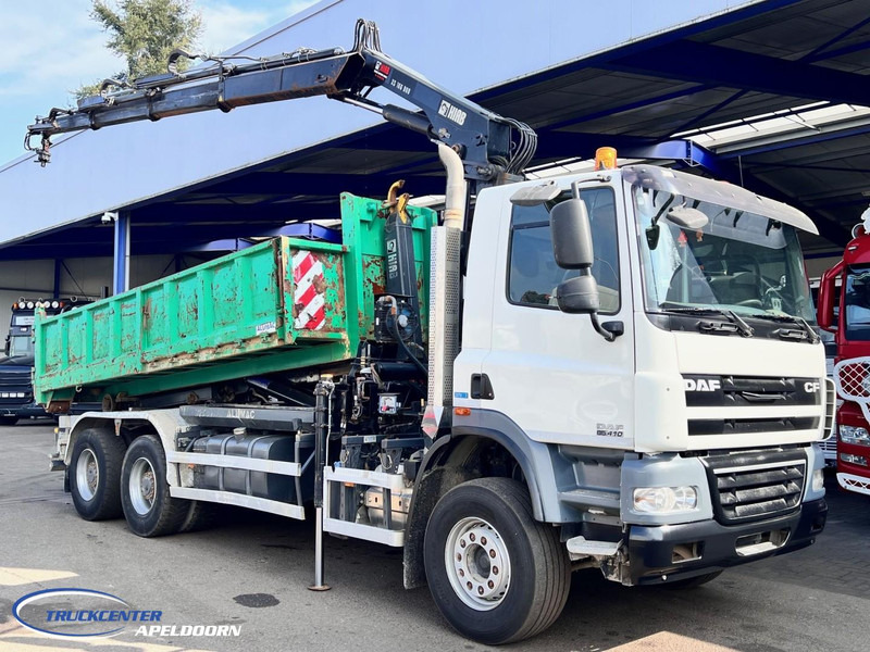 DAF CF 85.410 ATE, Hiab 166-3, 6x4 Big axle, Steel spring - Kamion sa hidrauličnom kukom, Kamion sa dizalicom: slika 1 DAF CF 85.410 ATE, Hiab 166-3, 6x4 Big axle, Steel spring - Kamion sa hidrauličnom kukom, Kamion sa dizalicom: slika 1