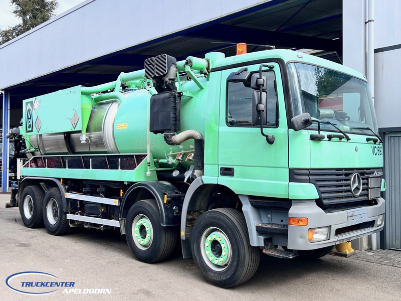 Mercedes-Benz Actros 4140 8x4, Steel springs, ADR, Inox - Vakuumska cisterna: slika 1 Mercedes-Benz Actros 4140 8x4, Steel springs, ADR, Inox - Vakuumska cisterna: slika 1