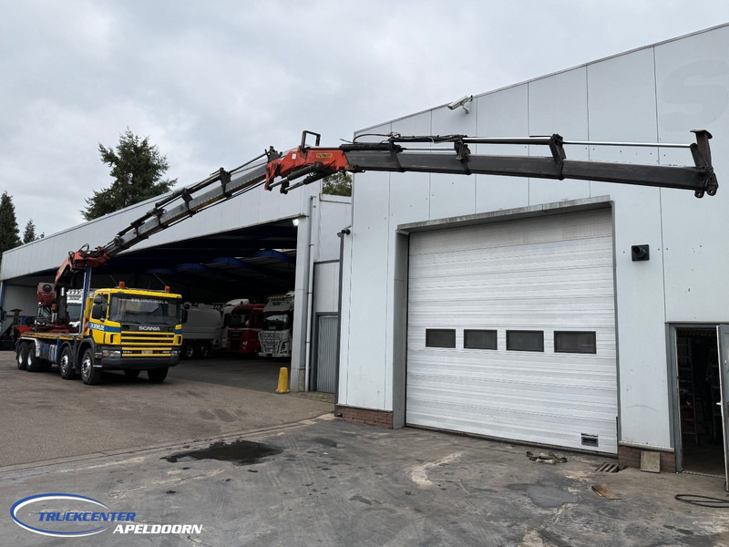 Scania P124-420 Palfinger PK 66000 + Jib, 8x4 Naafreductie, Bladgeveerd, Handgeschakeld - Kamion sa dizalicom: slika 1 Scania P124-420 Palfinger PK 66000 + Jib, 8x4 Naafreductie, Bladgeveerd, Handgeschakeld - Kamion sa dizalicom: slika 1