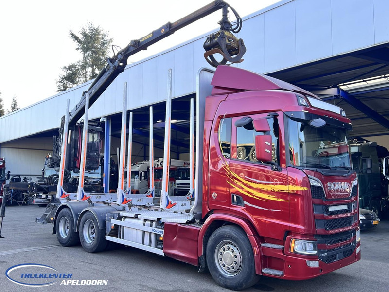 Scania R650 V8 NGS 6x4, Retarder, Jonsered Houtkraan - Šticar, Kamion sa dizalicom: slika 1 Scania R650 V8 NGS 6x4, Retarder, Jonsered Houtkraan - Šticar, Kamion sa dizalicom: slika 1
