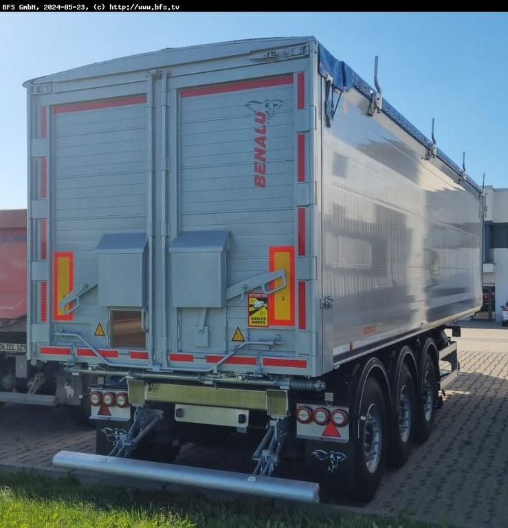 Benalu BULKLINER S Kippauflieger Vollaluminium 51,5 m³ - Poluprikolica istovarivača: slika 3 Benalu BULKLINER S Kippauflieger Vollaluminium 51,5 m³ - Poluprikolica istovarivača: slika 3
