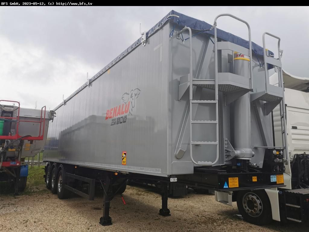 Benalu OPTILINER Alumulde 65m³, VN Optiliner 11400 H23 - Poluprikolica istovarivača: slika 1 Benalu OPTILINER Alumulde 65m³, VN Optiliner 11400 H23 - Poluprikolica istovarivača: slika 1