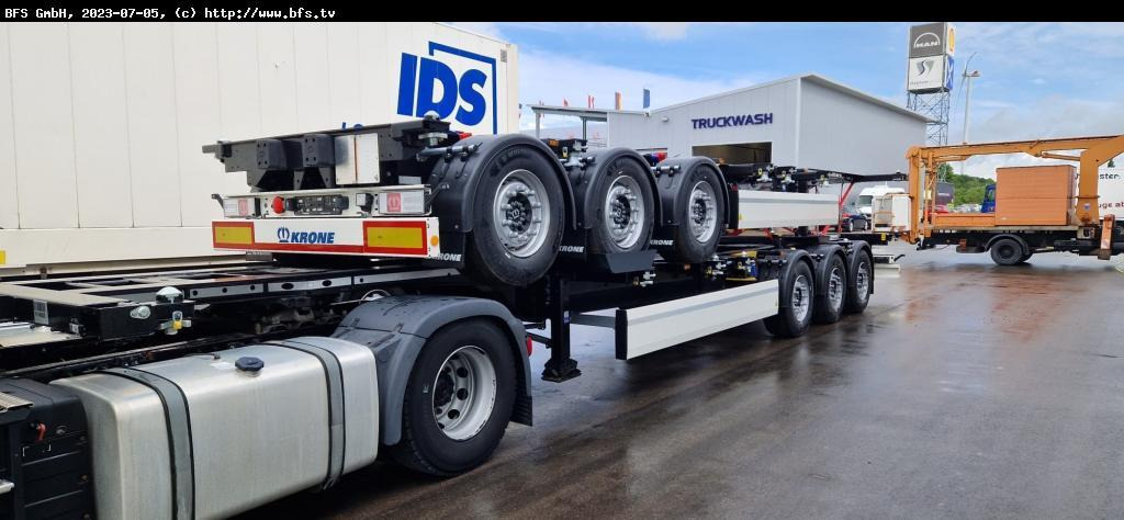 Krone Container Chassi SDC 27 eLTU5-2 Krone Container Chassi SDC 27 eLTU5-2 - Poluprikolica za prevoz kontejnera/ Poluprikolica sa promenjivim sandukom: slika 3 Krone Container Chassi SDC 27 eLTU5-2 Krone Container Chassi SDC 27 eLTU5-2 - Poluprikolica za prevoz kontejnera/ Poluprikolica sa promenjivim sandukom: slika 3