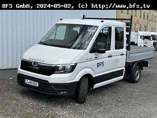 MAN TGE 3.180 4x4 SB DOKA, Normaldach, Bau Paket - Dostavno vozilo sa otvorenom sandukom: slika 1 MAN TGE 3.180 4x4 SB DOKA, Normaldach, Bau Paket - Dostavno vozilo sa otvorenom sandukom: slika 1