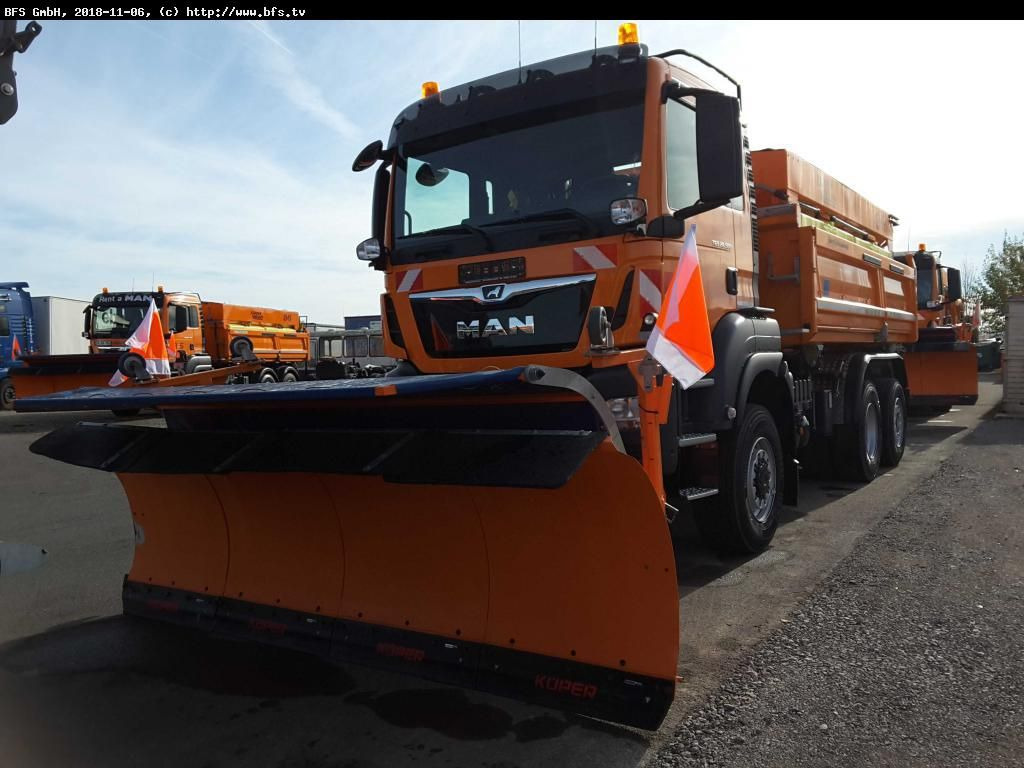 MAN TGS 28.500 6x4-4 BL 3-Seiten-Kipper, Bordmatik l - Istovarivač: slika 1 MAN TGS 28.500 6x4-4 BL 3-Seiten-Kipper, Bordmatik l - Istovarivač: slika 1