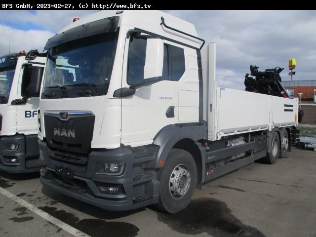 MAN TGS (TG3) 26.510 6x2-4 BL HIAB 232ES-5 X-HIPRO - Kamion sa tovarnim sandukom: slika 1 MAN TGS (TG3) 26.510 6x2-4 BL HIAB 232ES-5 X-HIPRO - Kamion sa tovarnim sandukom: slika 1