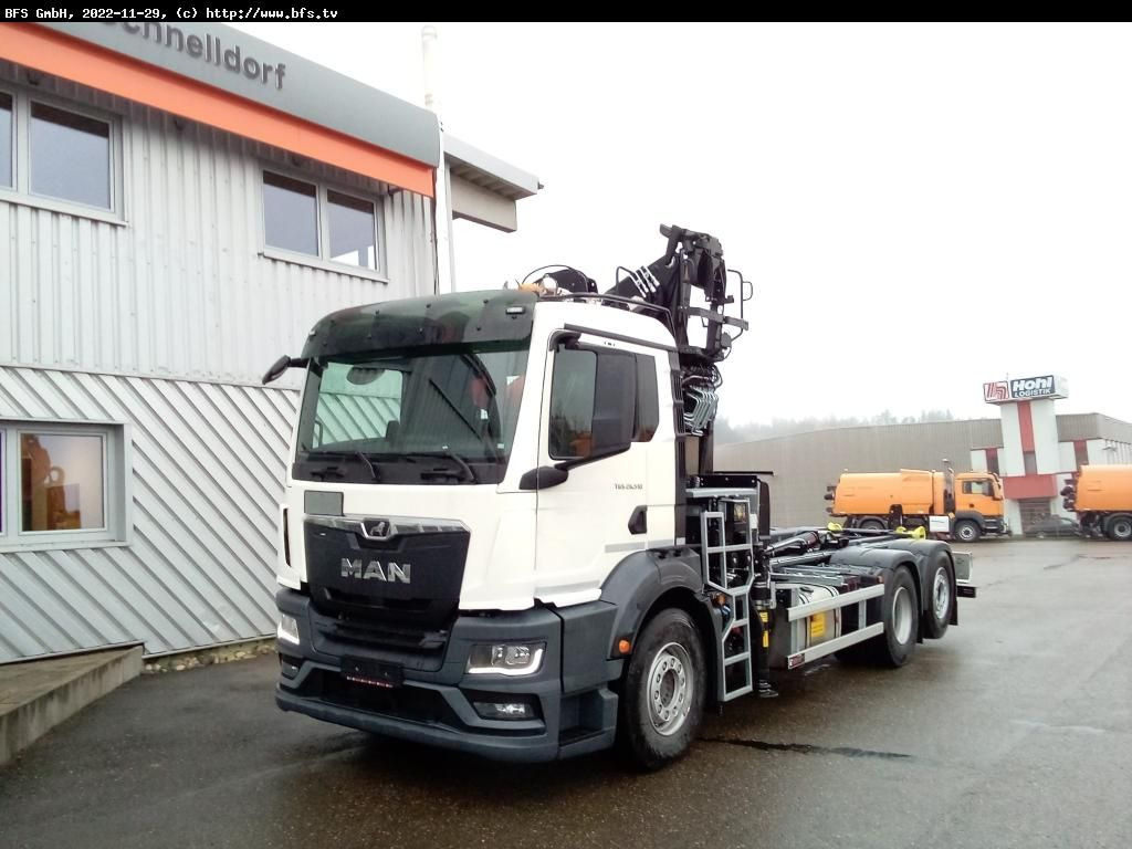 MAN TGS (TG3) 26.510 6x2-4 BL Recyclingkran - Kamion sa hidrauličnom kukom: slika 1 MAN TGS (TG3) 26.510 6x2-4 BL Recyclingkran - Kamion sa hidrauličnom kukom: slika 1