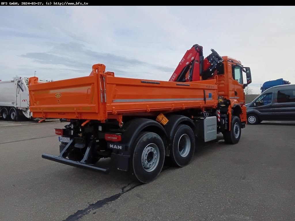 MAN TGS (TG3) 28.510 6x4-4 BL CH WiDi Fassi 15mt - Istovarivač: slika 2 MAN TGS (TG3) 28.510 6x4-4 BL CH WiDi Fassi 15mt - Istovarivač: slika 2