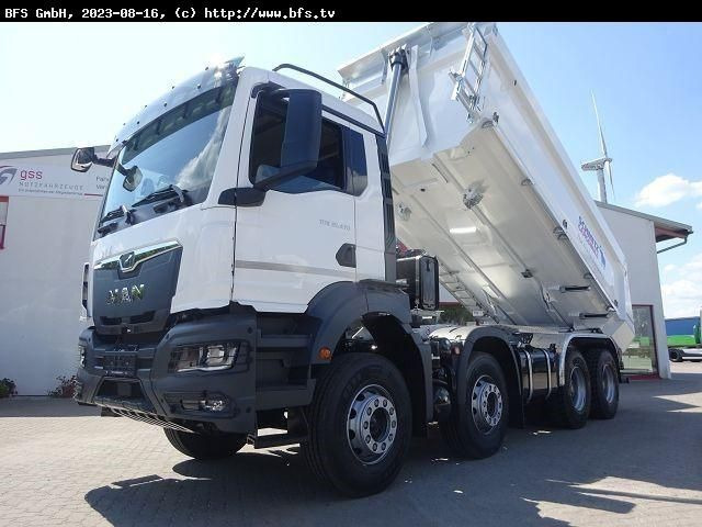 MAN TGS (TG3) 35.470 8x4 BB CH Hinterkipper Stahl H - Kamion za utovaranje kontejnera: slika 1 MAN TGS (TG3) 35.470 8x4 BB CH Hinterkipper Stahl H - Kamion za utovaranje kontejnera: slika 1