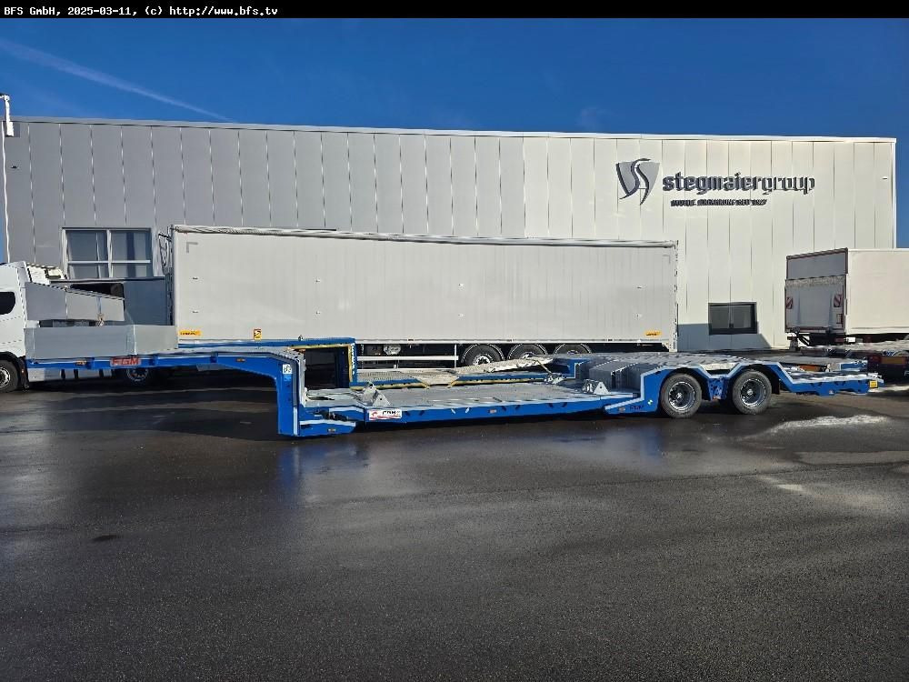 Semi Trailer 26 FGM 2-Achs Tieflader - Niska poluprikolica za prevoz: slika 1 Semi Trailer 26 FGM 2-Achs Tieflader - Niska poluprikolica za prevoz: slika 1