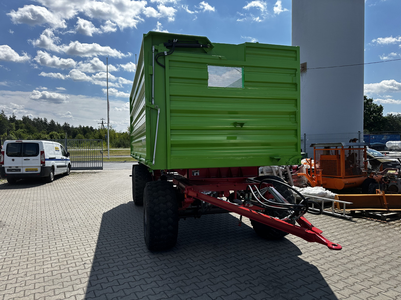 Traktorska prikolica za farmu/ Kiper Conow HW 180 V 9 3 strony wywrot 18 ton: slika 6