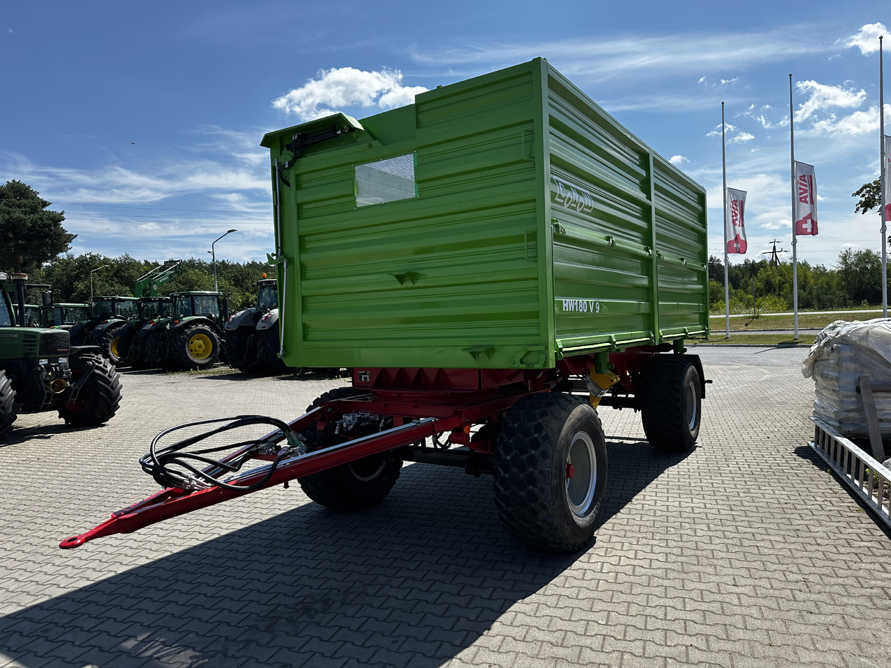 Traktorska prikolica za farmu/ Kiper Conow HW 180 V 9 3 strony wywrot 18 ton: slika 15