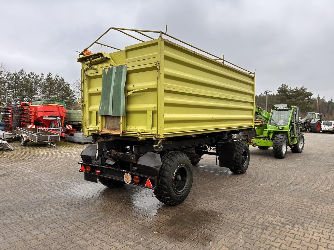 Traktorska prikolica za farmu/ Kiper Conow HW 180 V 9 3 strony wywrot 18 ton: slika 17