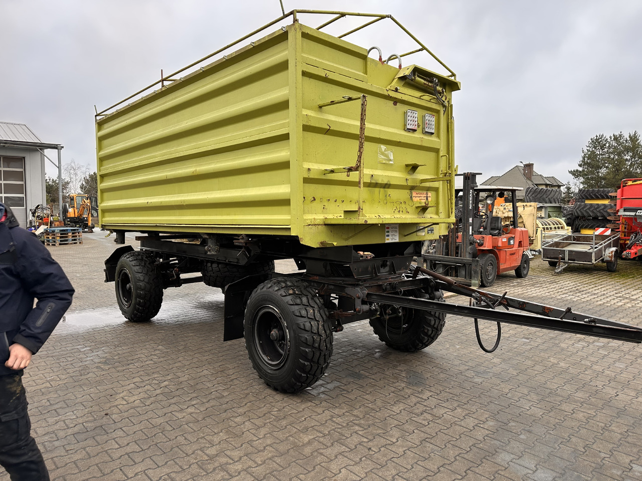 Traktorska prikolica za farmu/ Kiper Conow HW 180 V 9 3 strony wywrot 18 ton: slika 16