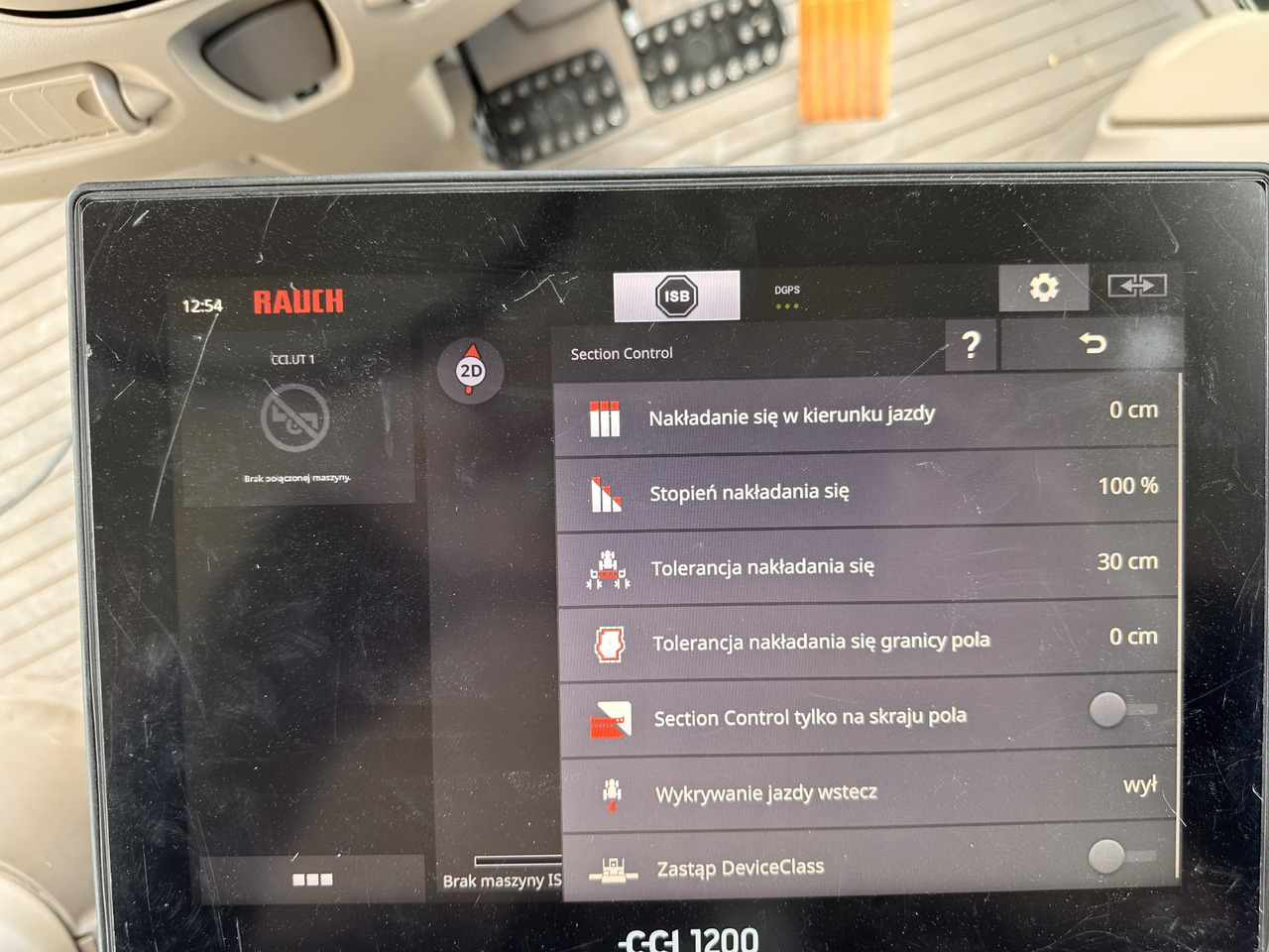 RAUCH AXIS-H 50.2 EMC+W VariSpread Dynamic GPS CCI 1200 IsoBus RAUCH AXIS-H 50.2 EMC+W VariSpread Dynamic GPS CCI 1200 IsoBus: slika 8