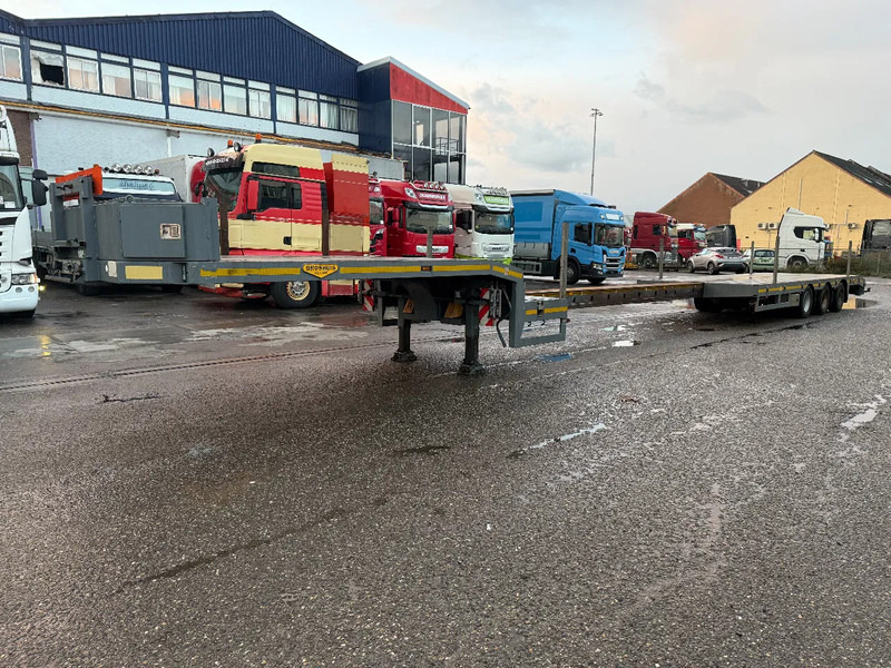 Broshuis E-2190/27 6,3 M EXTENDABLE, LAST AXLE STEERING - Niska poluprikolica za prevoz: slika 1 Broshuis E-2190/27 6,3 M EXTENDABLE, LAST AXLE STEERING - Niska poluprikolica za prevoz: slika 1