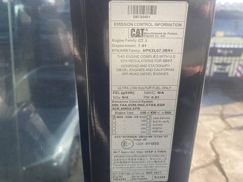 Caterpillar M318F VA-giek hydraulische snelwissel CW30, airco Caterpillar M318F VA-giek hydraulische snelwissel CW30, airco: slika 19