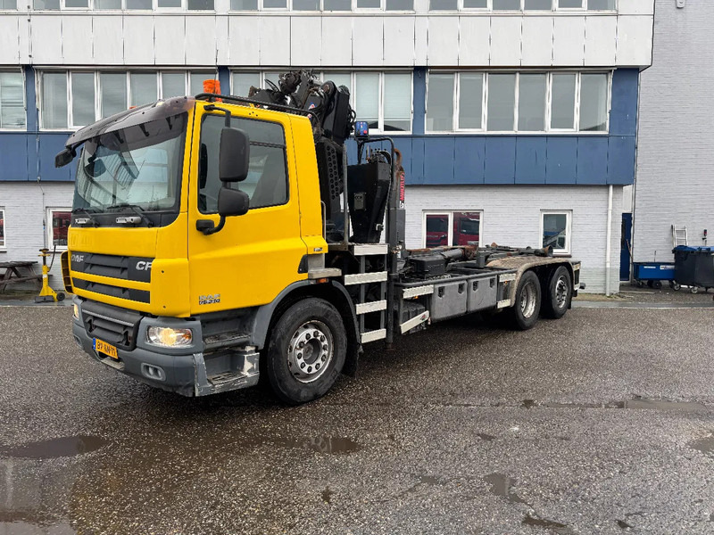 Kamion sa hidrauličnom kukom, Kamion sa dizalicom DAF CF 75.310 6X2 EURO 5 HMF 1244 Z2 + REMOTE + HIAB 17T HOOK: slika 10 Kamion sa hidrauličnom kukom, Kamion sa dizalicom DAF CF 75.310 6X2 EURO 5 HMF 1244 Z2 + REMOTE + HIAB 17T HOOK: slika 10