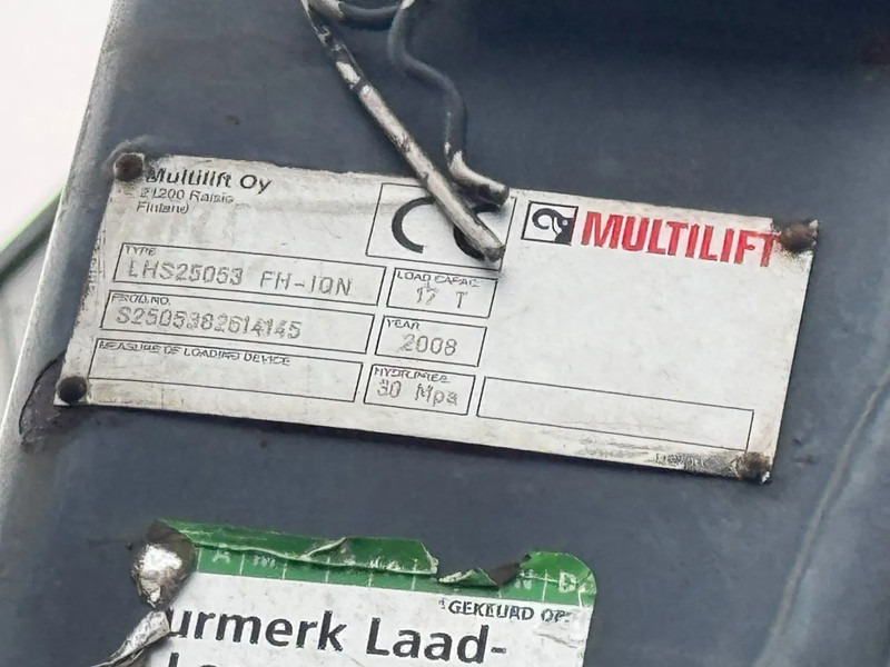 Kamion sa hidrauličnom kukom, Kamion sa dizalicom DAF CF 75.310 6X2 EURO 5 HMF 1244 Z2 + REMOTE + HIAB 17T HOOK: slika 7 Kamion sa hidrauličnom kukom, Kamion sa dizalicom DAF CF 75.310 6X2 EURO 5 HMF 1244 Z2 + REMOTE + HIAB 17T HOOK: slika 7