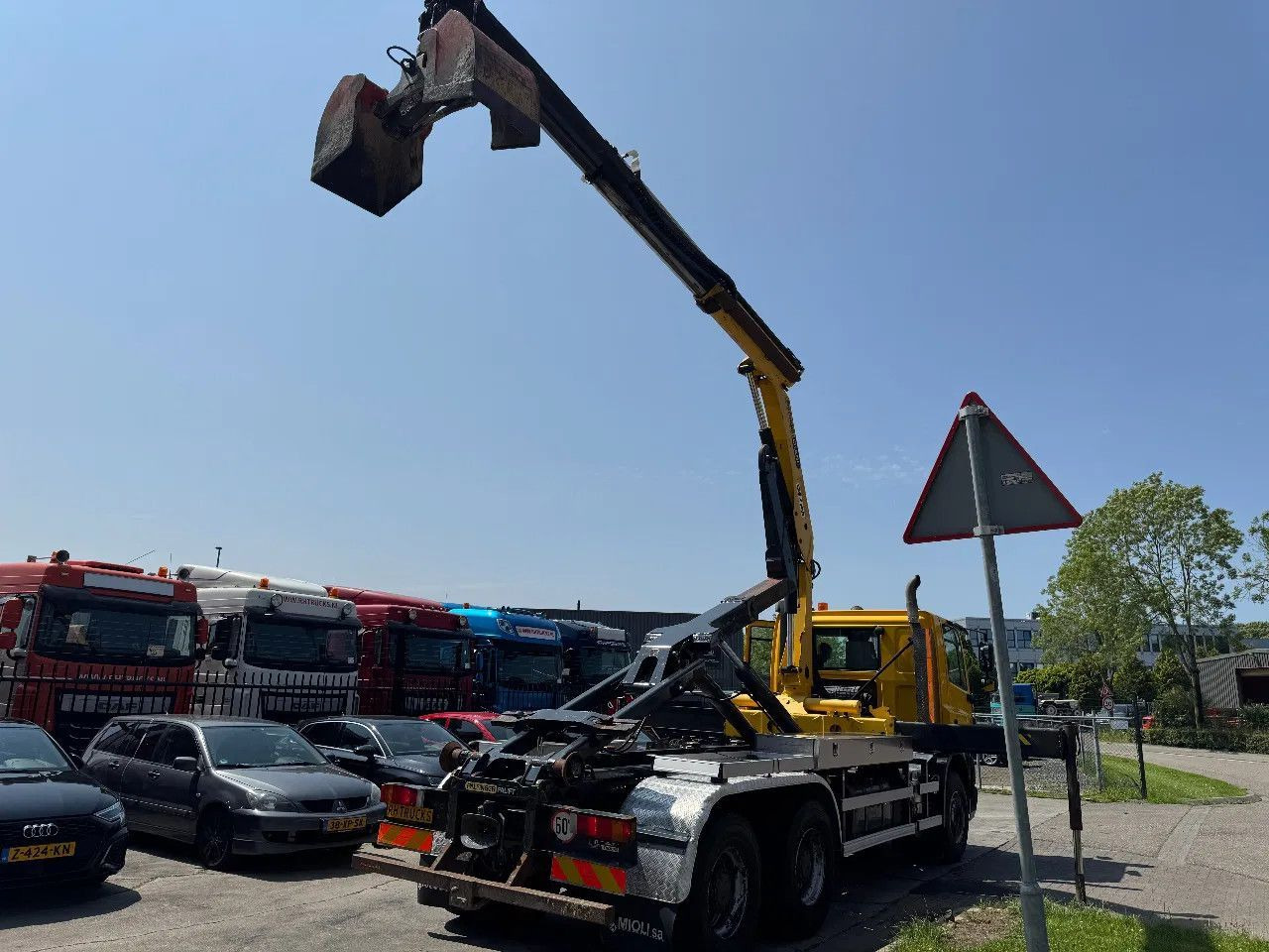 DAF CF 85.410 6X4 - EURO 5 + PALFINGER PK15500 + REM - Kamion sa hidrauličnom kukom, Kamion sa dizalicom: slika 3 DAF CF 85.410 6X4 - EURO 5 + PALFINGER PK15500 + REM - Kamion sa hidrauličnom kukom, Kamion sa dizalicom: slika 3