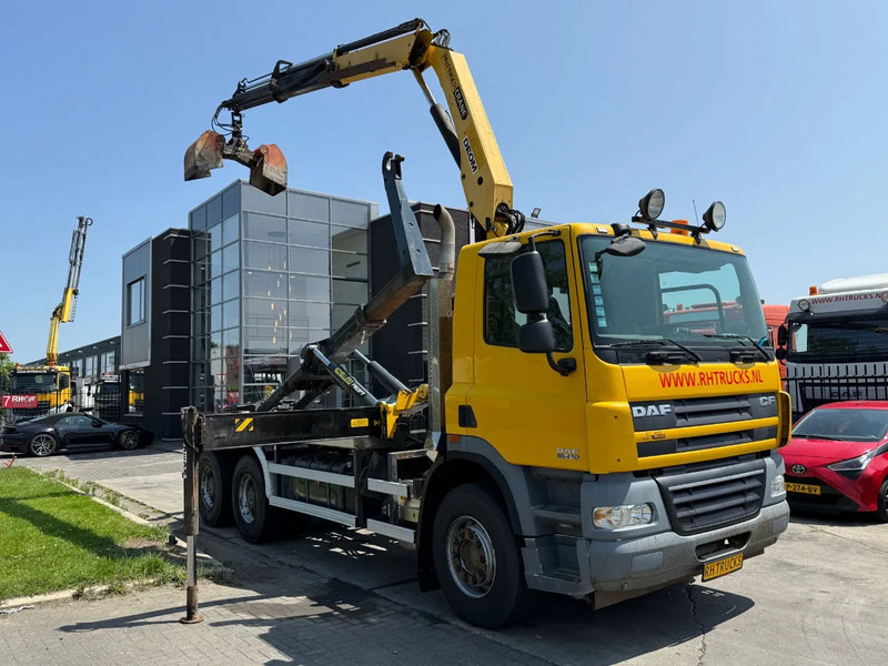 DAF CF 85.410 6X4 - EURO 5 + PALFINGER PK15500 + REMOTE + PALFINGER HOOK - Kamion sa hidrauličnom kukom, Kamion sa dizalicom: slika 1 DAF CF 85.410 6X4 - EURO 5 + PALFINGER PK15500 + REMOTE + PALFINGER HOOK - Kamion sa hidrauličnom kukom, Kamion sa dizalicom: slika 1