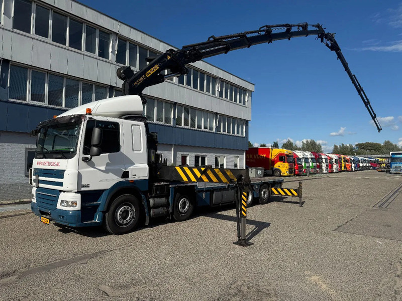 DAF CF 85.410 8X2 EURO 5 PALFINGER PK60002 + FLY JIB + REMOTE + TWISTLOCKS - Kamion sa dizalicom: slika 2 DAF CF 85.410 8X2 EURO 5 PALFINGER PK60002 + FLY JIB + REMOTE + TWISTLOCKS - Kamion sa dizalicom: slika 2