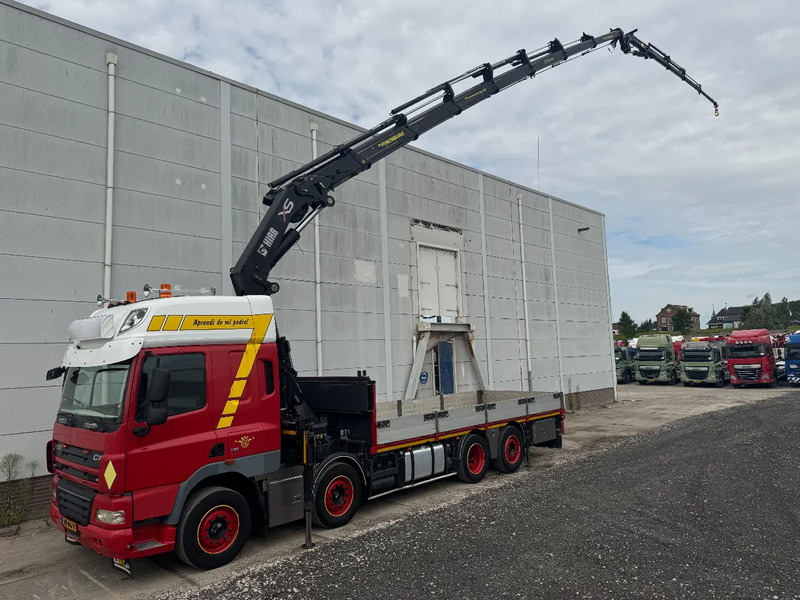 DAF CF 85.460 8X2 HIAB 477E-7 + JIB 75X + REMOTE CONTROL - Kamion sa tovarnim sandukom, Kamion sa dizalicom: slika 1 DAF CF 85.460 8X2 HIAB 477E-7 + JIB 75X + REMOTE CONTROL - Kamion sa tovarnim sandukom, Kamion sa dizalicom: slika 1
