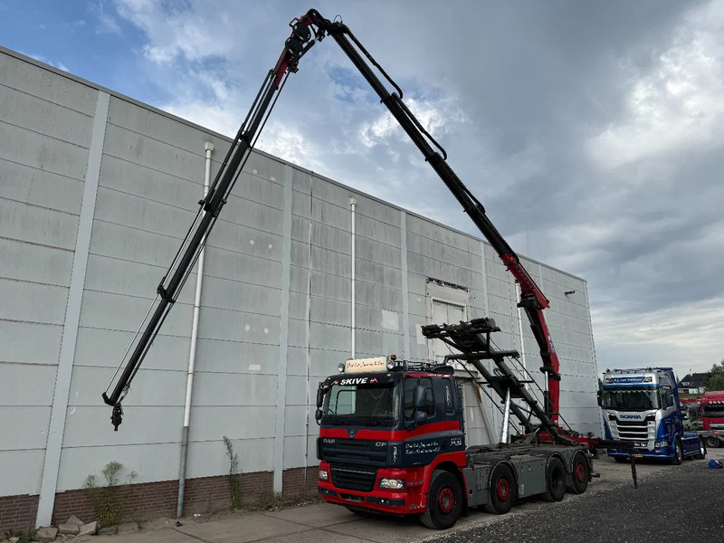 DAF CF 85.460 8X2 + YEAR 2016 HMF CRANE 2620-K4 + FLYJIB + WINCH + REMOTE - Kamion sa kablovskim sistemom, Kamion sa dizalicom: slika 1 DAF CF 85.460 8X2 + YEAR 2016 HMF CRANE 2620-K4 + FLYJIB + WINCH + REMOTE - Kamion sa kablovskim sistemom, Kamion sa dizalicom: slika 1