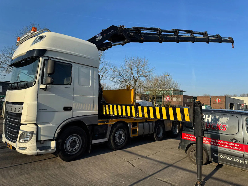 DAF XF 460 8X2 - EURO 6 + HIAB 855 EP-6 + REMOTE + STEERING AXLE - Kamion sa tovarnim sandukom, Kamion sa dizalicom: slika 2 DAF XF 460 8X2 - EURO 6 + HIAB 855 EP-6 + REMOTE + STEERING AXLE - Kamion sa tovarnim sandukom, Kamion sa dizalicom: slika 2