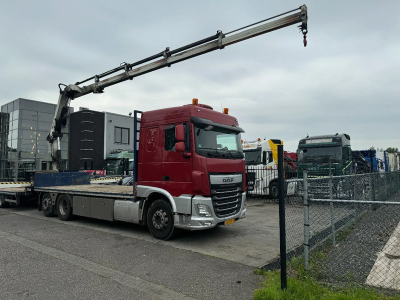 DAF XF 510 6X2 EURO 6 + HIAB 166 HI PRO + REMOTE CONTROL - Kamion sa tovarnim sandukom, Kamion sa dizalicom: slika 2 DAF XF 510 6X2 EURO 6 + HIAB 166 HI PRO + REMOTE CONTROL - Kamion sa tovarnim sandukom, Kamion sa dizalicom: slika 2