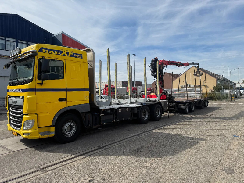DAF XF 510 6X4 EURO 6 PALFINGER Q150Z + GRIJPER + KELBERG HANGER INTARDER - Kamion sa tovarnim sandukom, Kamion sa dizalicom: slika 1 DAF XF 510 6X4 EURO 6 PALFINGER Q150Z + GRIJPER + KELBERG HANGER INTARDER - Kamion sa tovarnim sandukom, Kamion sa dizalicom: slika 1