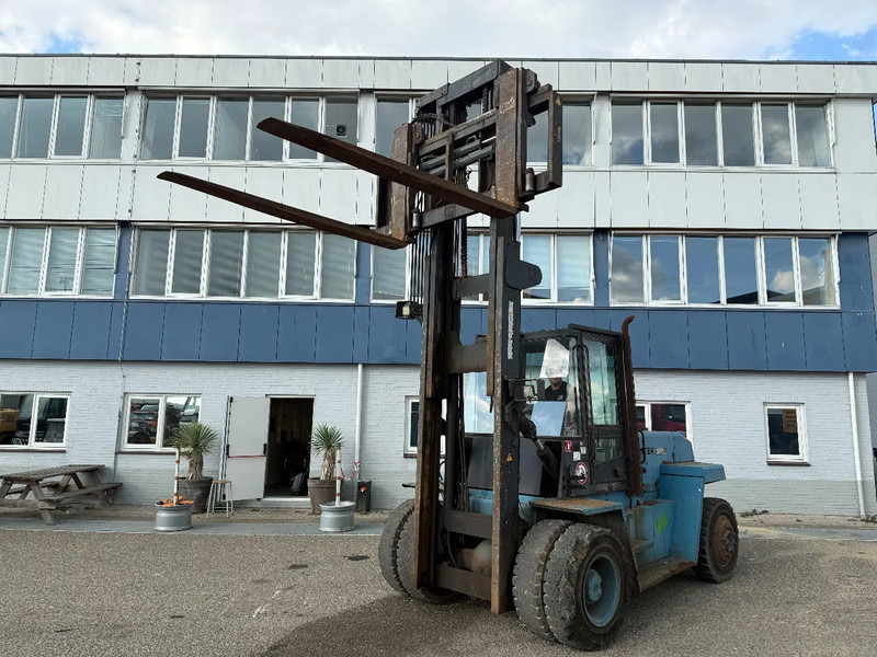 Hyster H10.00XL 3750 HEFHOOGTE, CE - Gasni viljuškar: slika 1 Hyster H10.00XL 3750 HEFHOOGTE, CE - Gasni viljuškar: slika 1