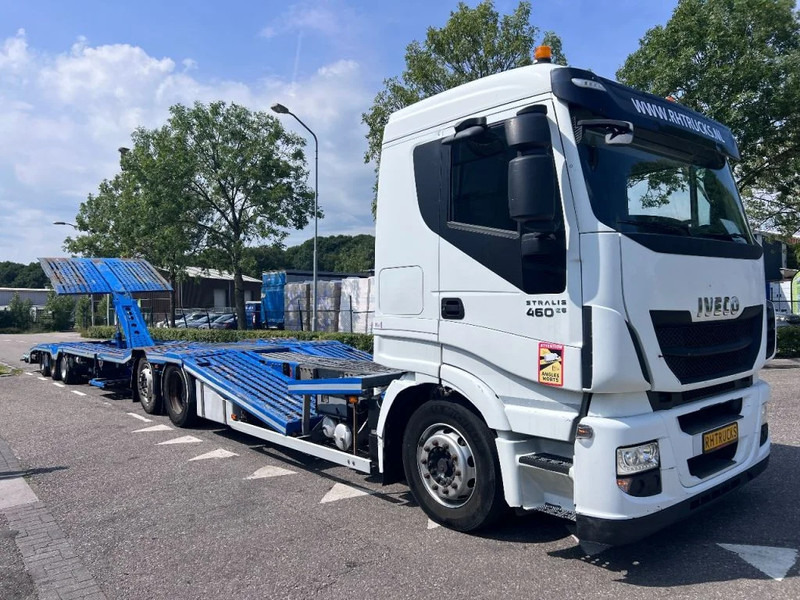 Iveco Stralis 460 6X2 EURO 6 + GS MEPPEL - TRUCK-TRANSPORTER - Kamion za prevoz automobila: slika 1 Iveco Stralis 460 6X2 EURO 6 + GS MEPPEL - TRUCK-TRANSPORTER - Kamion za prevoz automobila: slika 1