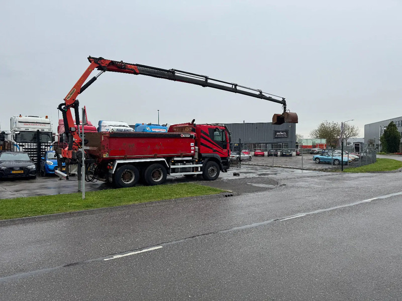 Iveco Trakker 500 6X4 EURO 6 KIPPER + PALFINGER PK18002 FULL STEEL - Istovarivač, Kamion sa dizalicom: slika 5 Iveco Trakker 500 6X4 EURO 6 KIPPER + PALFINGER PK18002 FULL STEEL - Istovarivač, Kamion sa dizalicom: slika 5