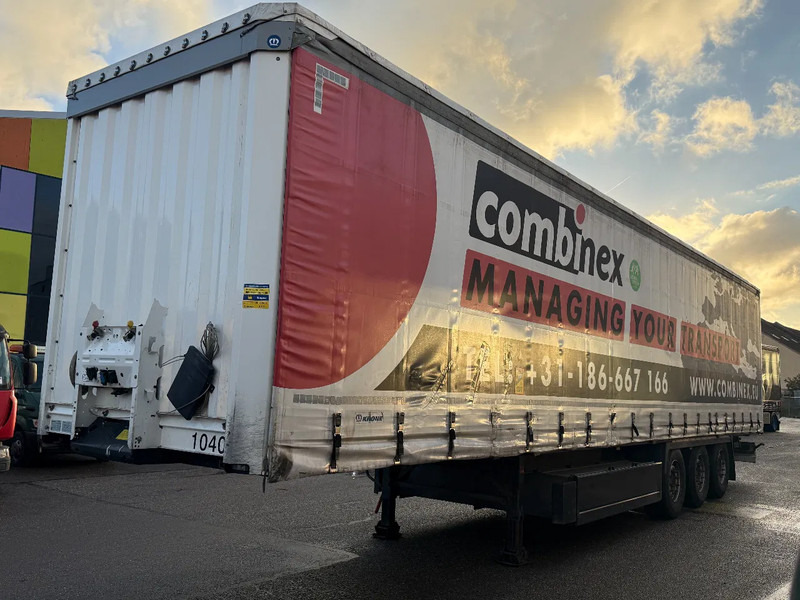 Krone SD - 3 AXLE - DISC BRAKES + SLIDING ROOF - Poluprikolica sa ceradom: slika 3 Krone SD - 3 AXLE - DISC BRAKES + SLIDING ROOF - Poluprikolica sa ceradom: slika 3