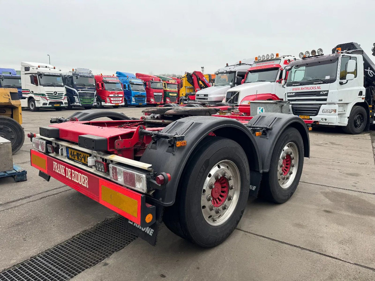 Krone ZZ 2X SAF AXLE UITSCHUIFBARE AANSLUITING - Prikolica dolly: slika 4 Krone ZZ 2X SAF AXLE UITSCHUIFBARE AANSLUITING - Prikolica dolly: slika 4