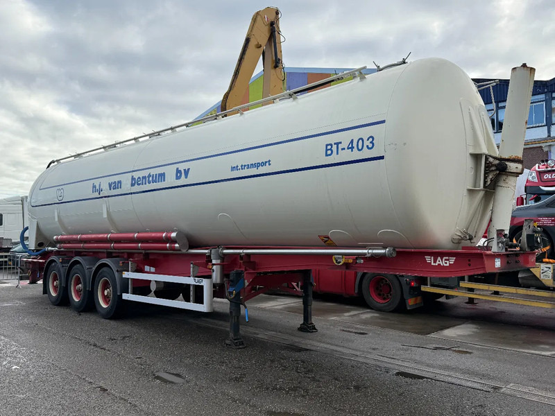 LAG O-3-39 - 61.000 LITER - TIPPER BULK - 3 AXLE - BPW - Poluprikolica cisterna: slika 1 LAG O-3-39 - 61.000 LITER - TIPPER BULK - 3 AXLE - BPW - Poluprikolica cisterna: slika 1