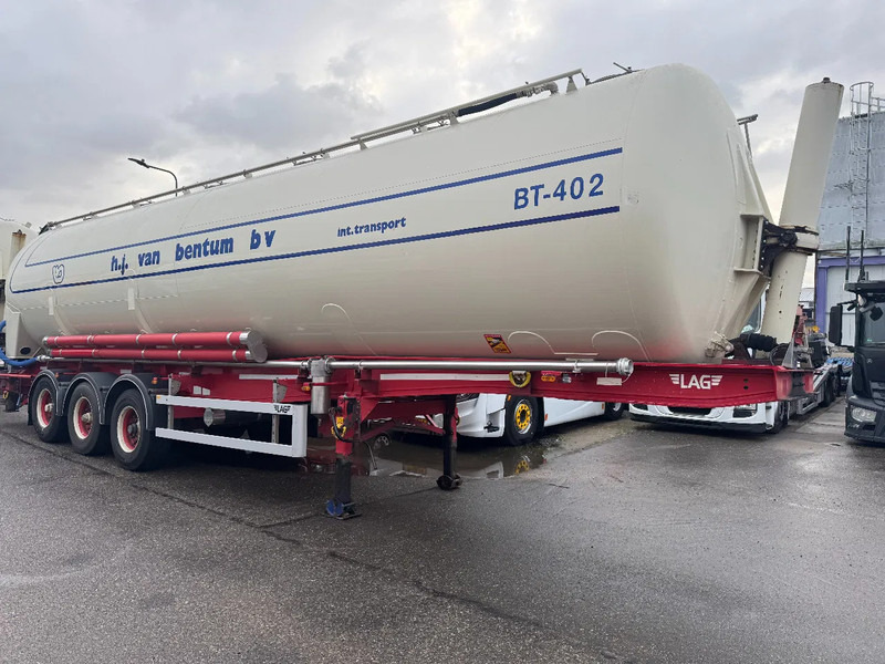LAG O-3-39 - 61.000 LITER - TIPPER BULK - 3 AXLE - BPW - Poluprikolica cisterna: slika 3 LAG O-3-39 - 61.000 LITER - TIPPER BULK - 3 AXLE - BPW - Poluprikolica cisterna: slika 3