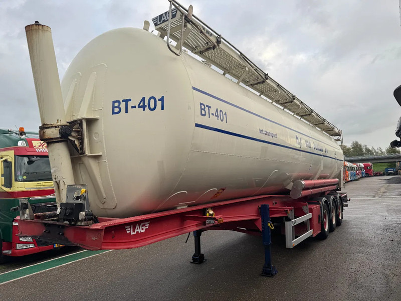 LAG O-3-39 - 61.000 LITER - TIPPER BULK - 3 AXLE - BPW - Poluprikolica cisterna: slika 2 LAG O-3-39 - 61.000 LITER - TIPPER BULK - 3 AXLE - BPW - Poluprikolica cisterna: slika 2