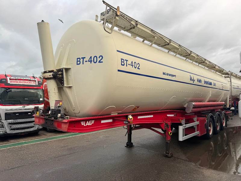 LAG O-3-39 - 61.000 LITER - TIPPER BULK - 3 AXLE - BPW - Poluprikolica cisterna: slika 1 LAG O-3-39 - 61.000 LITER - TIPPER BULK - 3 AXLE - BPW - Poluprikolica cisterna: slika 1